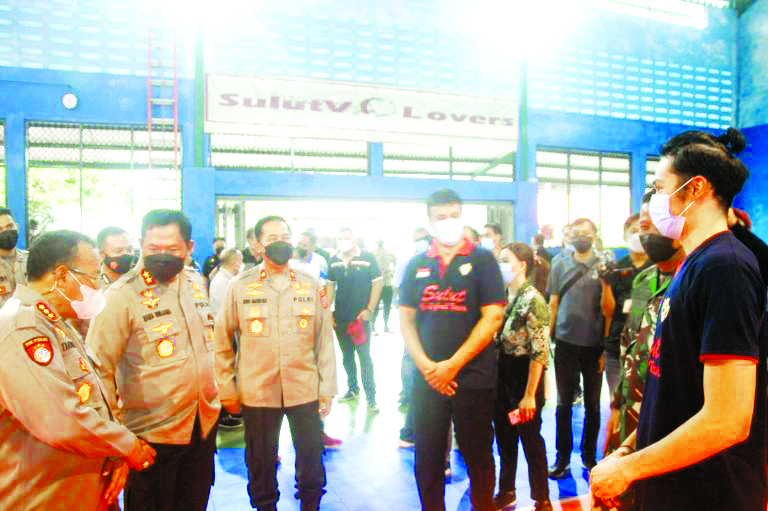 Berlaga di PON Papua, Kapolda Semangati Atlet Bola Voli Sulut